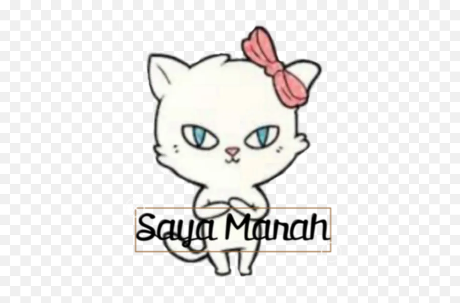 Cat By You - Sticker Maker For Whatsapp Emoji,Cat Wink Emoji