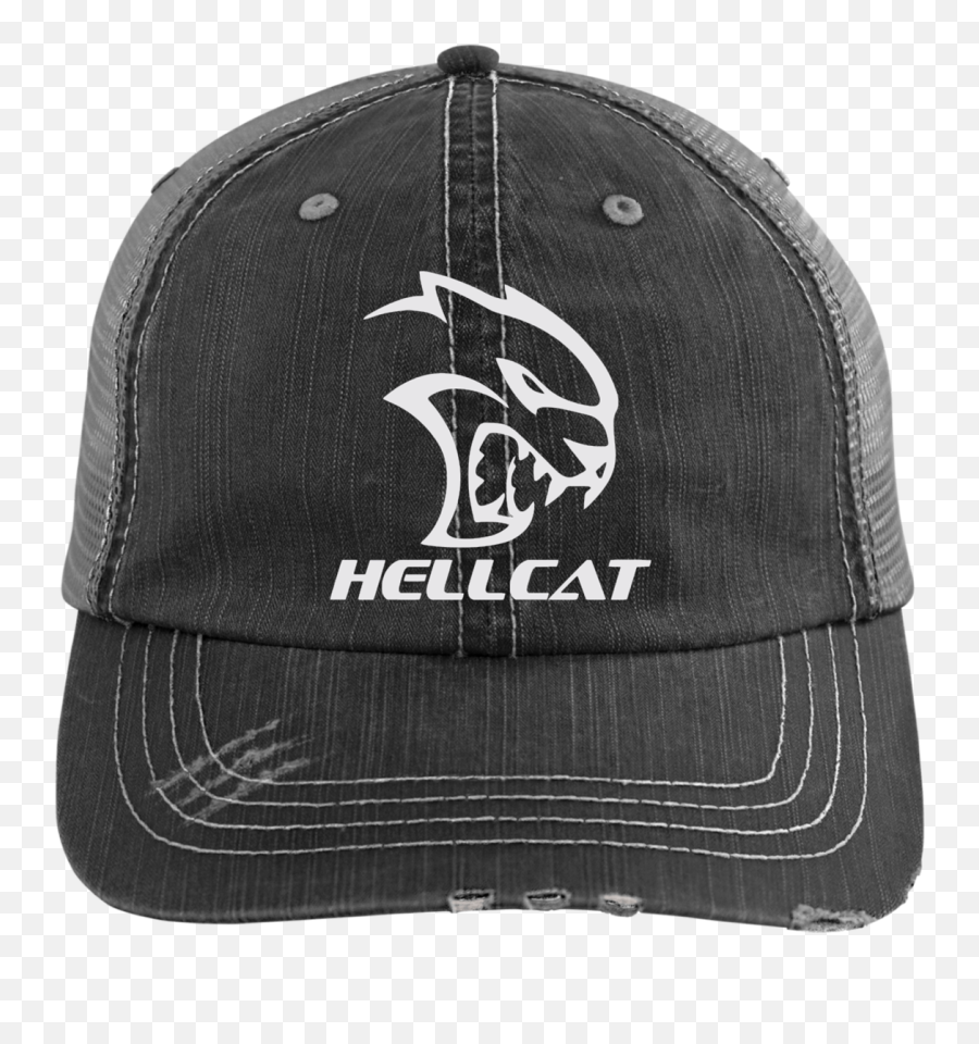 Dodge Srt Hellcat Distressed Cap Hat - Aftermarket Replacement Non Factory Hellcat Emoji,Emoji Beanie