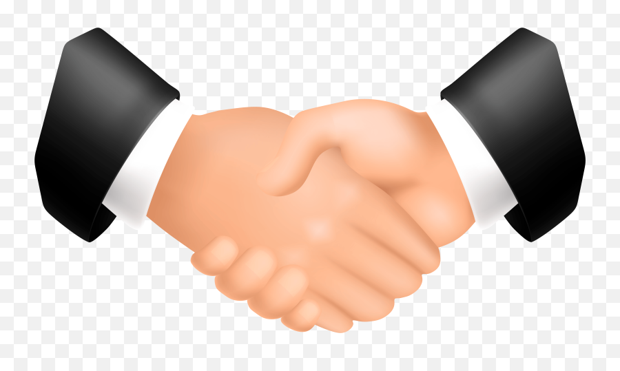 Shaking Hands Emoji Png - Clip Art Library Transparent Background Handshake Gif,Two Hands Up Emoji