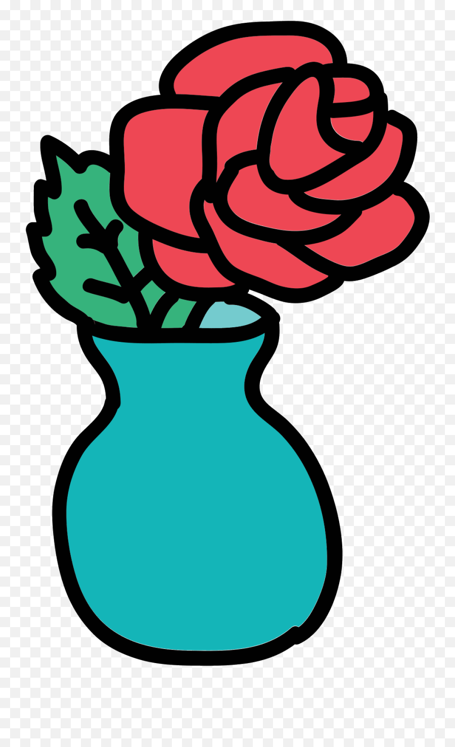 Download Wilted Flower Emoji Iphone The - Flower Vase Icon Png,Flower Emoji Png