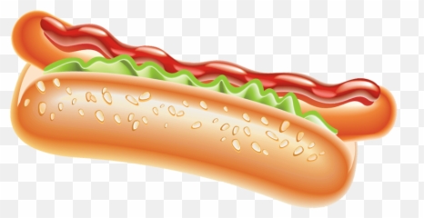 Plain Hot Dog Clipart Png - Hot Dog Vector Png Emoji,Hotdog Emoji