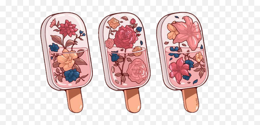 Discover Trending - Girly Emoji,Ice Cream Sun Emoji Pop