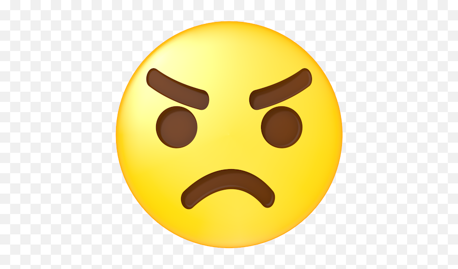 Angry Resentful - Hate Emoji,Frown Emoji