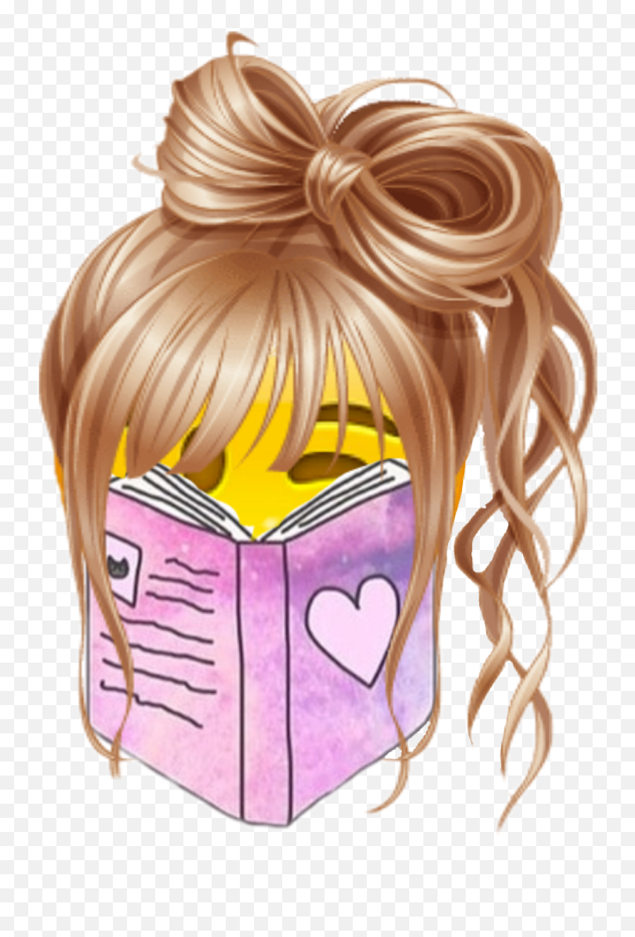 Emoji Read Back To School Girl Sticker By Fuckingemo,Women Emoji