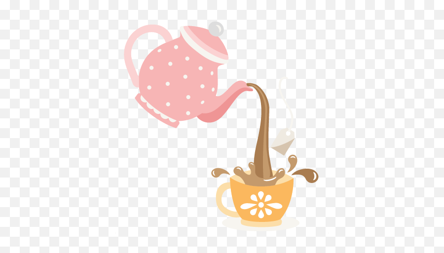Pouring Teapot Clipart - Tea Party Png Emoji,Teapot Emoji