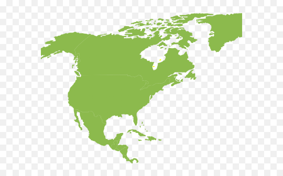 Continent Clipart Green - Clipart North America Continent Emoji,Continent Emojis Iphone