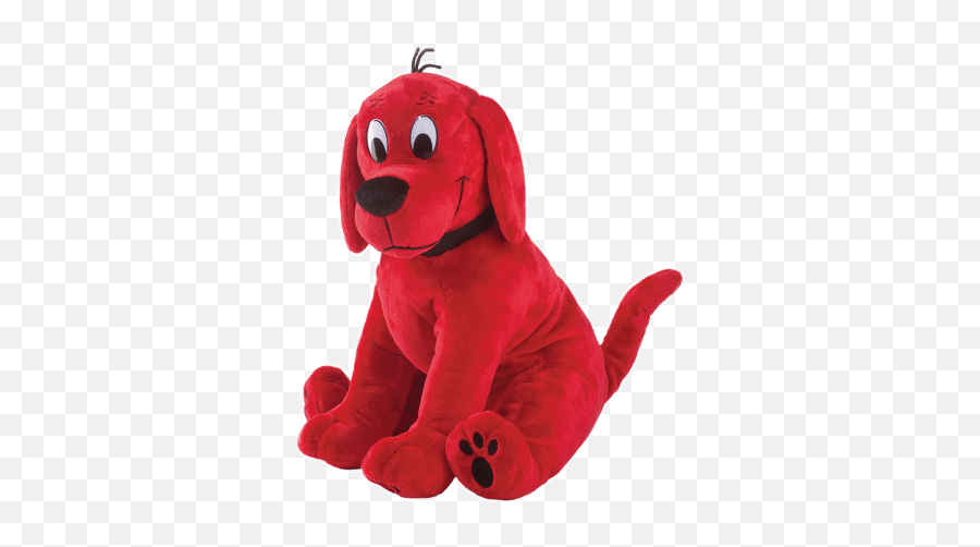 Clifford Large Sitting - Plush Clifford Stuffed Animal Emoji,Emotions Stuffed Animal 1983