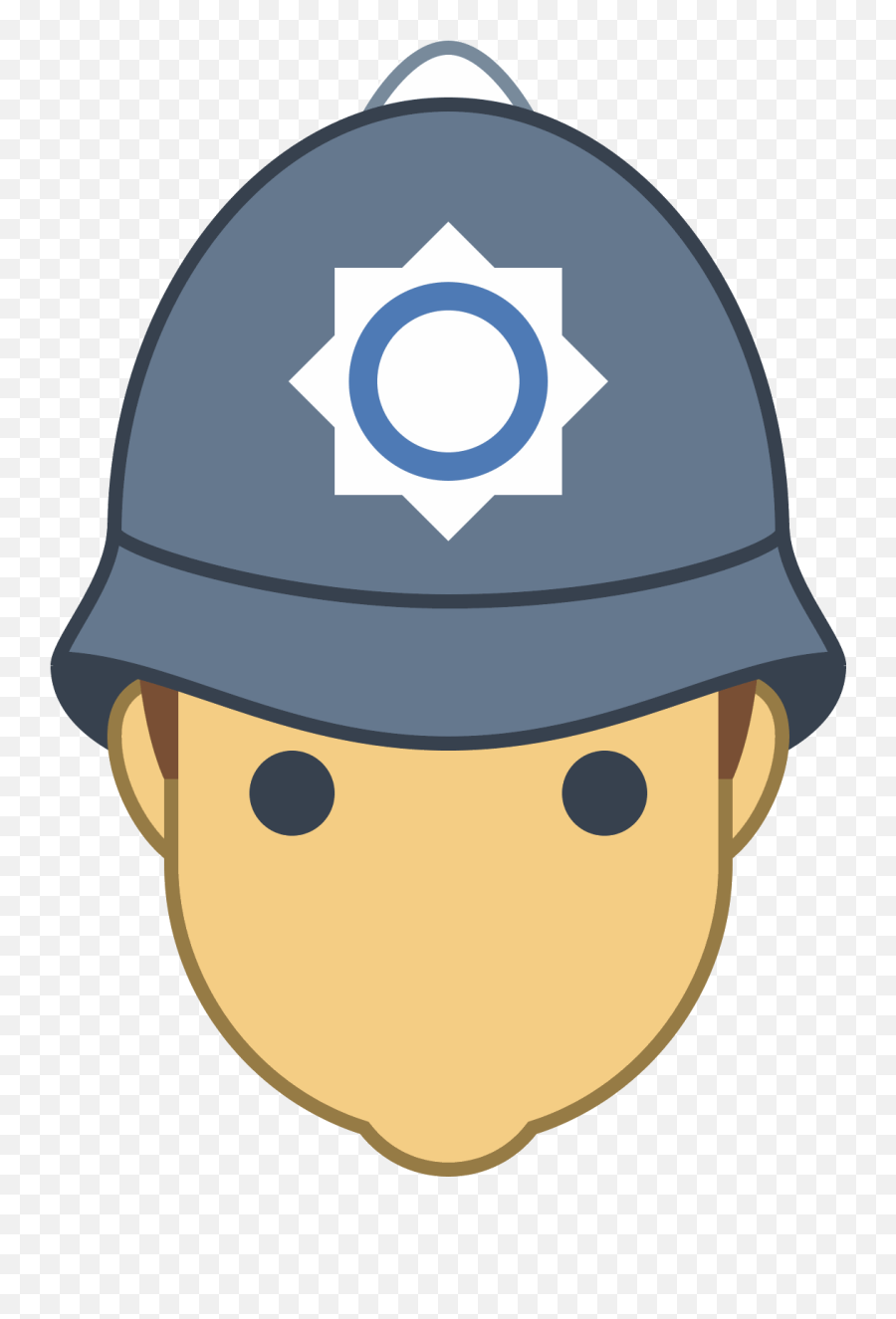 British Police Officer Icon - Uk Policeman Svg Clipart Clipart Police Officer Uk Emoji,Police Emoji