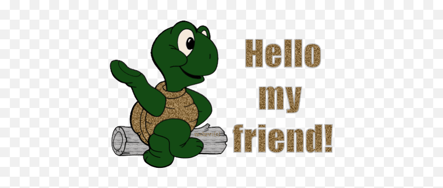 Top My Turtle Stickers For Android - Hello My Friend Gif Emoji,Animated Emoticons Glitter Graphics Omg