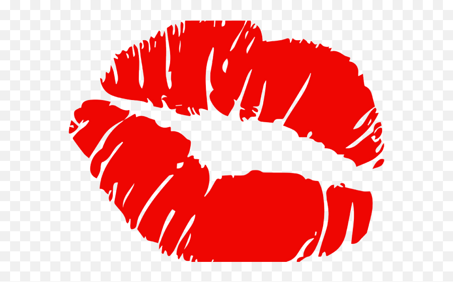 Kiss Mark Transparent Background Png - Kiss Emoji Transparent Background,Lipstick Emoji