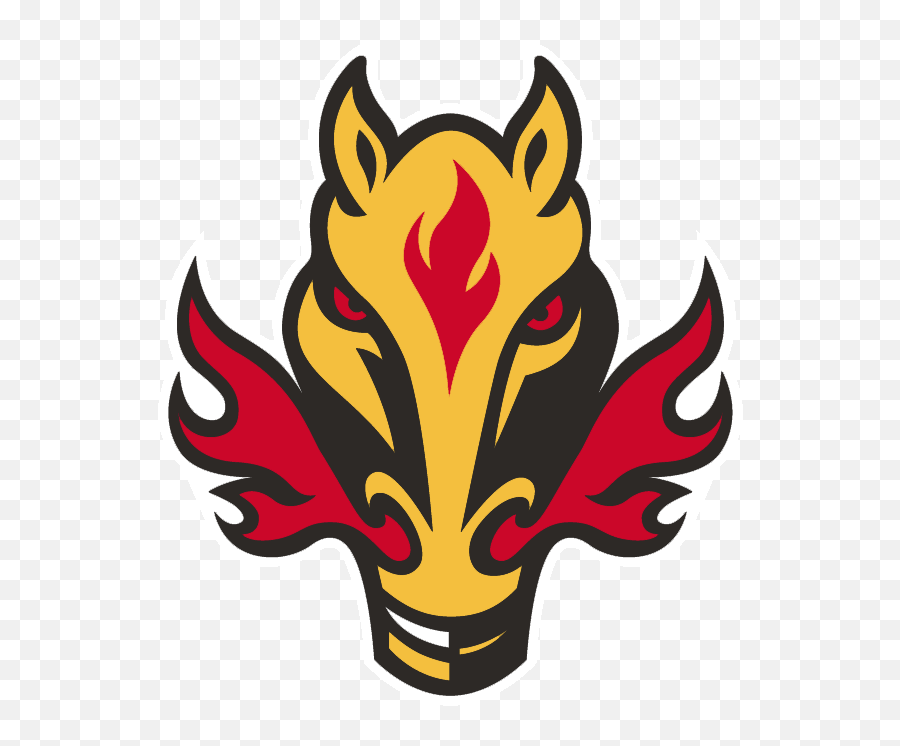 Sports Logo Spotlight - Calgary Flames Horse Logo Emoji,Chief Wahoo Emoji