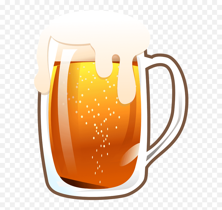 Beer Glass Emoji Png Transparent Png - Emoji Having Beer Transparent,White Beer Emoji Png
