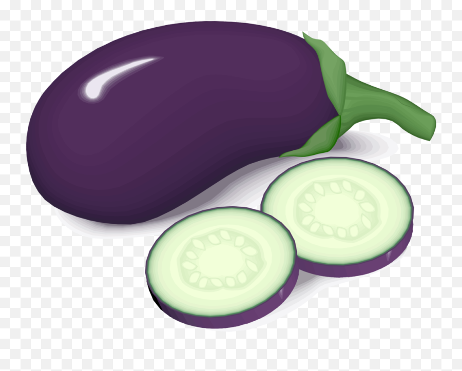 Download Kisscc Fruit Vegetable - Brinjal Drawing With Colour Emoji,Purple Vegetable Emoji