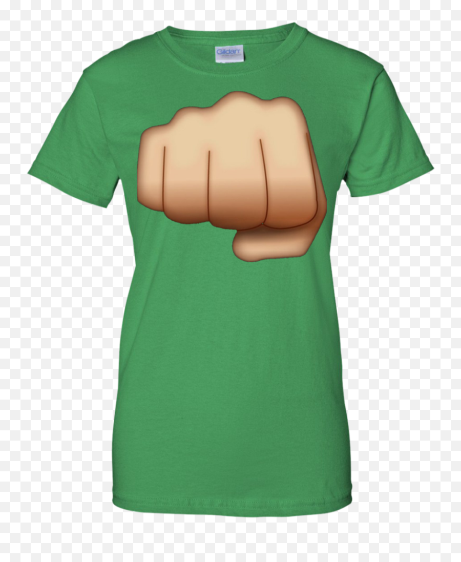 Clenched Fist Pump Pound It Emoji T Shirt U2013 Feedtek - T Shirt Mickey Mouse Gucci Replica,Emoji With Fist