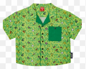 Pixel Party Game Set - Green Color Saifah Bhayu Short Sleeve Emoji,Emoji Jumpsuit