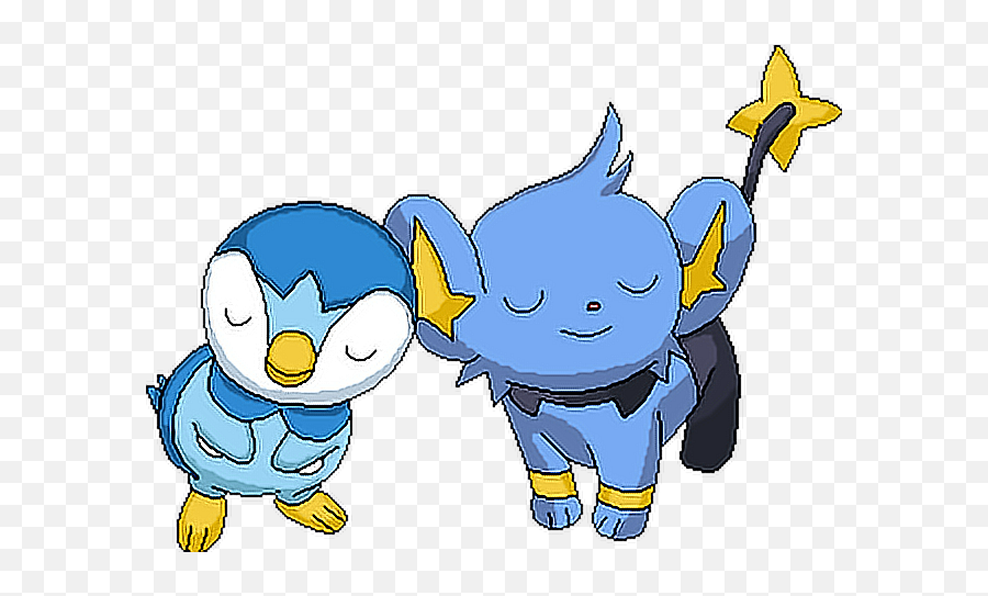 Shinx Piplup Sticker - Fictional Character Emoji,Piplup Emojis