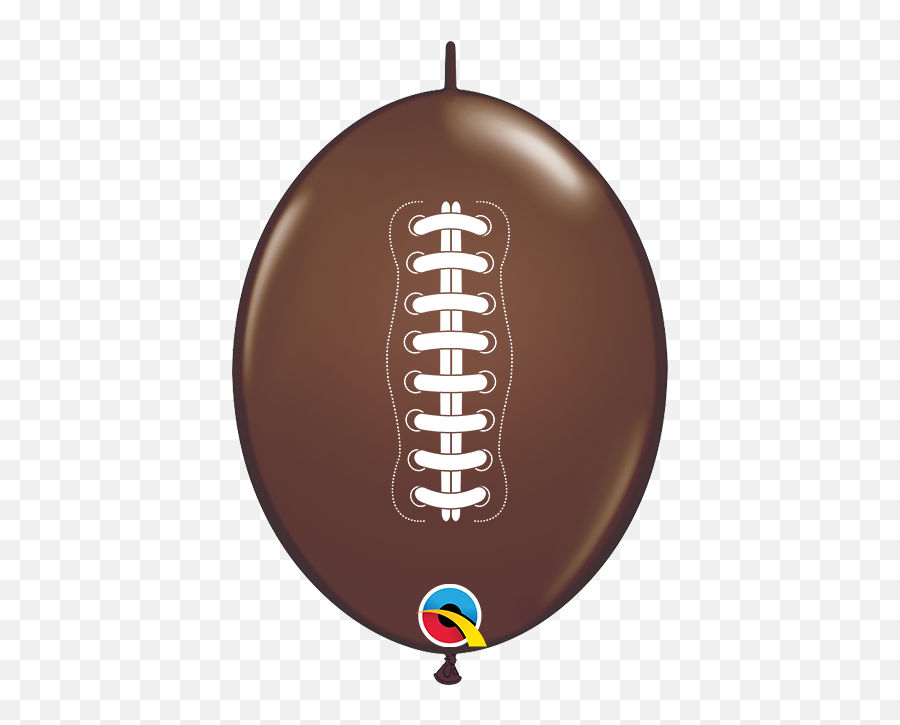 6 Quick Link Football Latex Chocolate Brown 50 Per Bag - Baloes Com Duas Pontas Emoji,Circus Kannada Movies Emoji