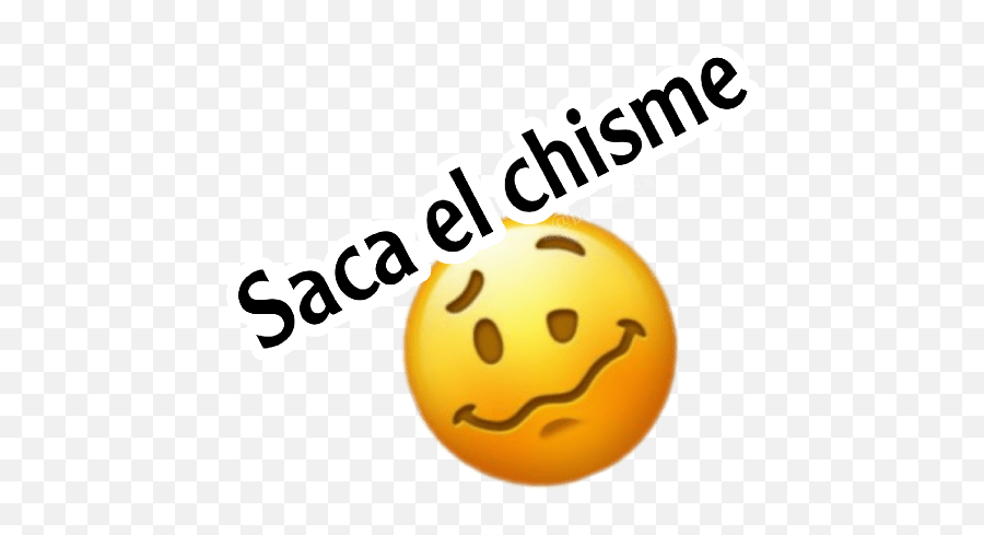 Palabras Chidas - Happy Emoji,Chisme Clipart Emoticon