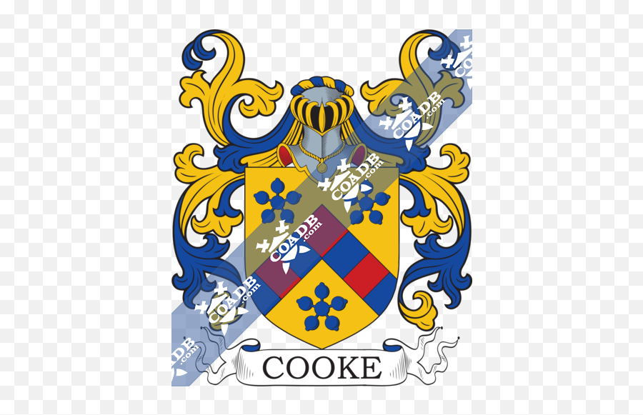 Cook Family Crest Coat Of Arms And - Cruz Coat Of Arms Emoji,James Corden Talks About Emojis On License Plate In Australia