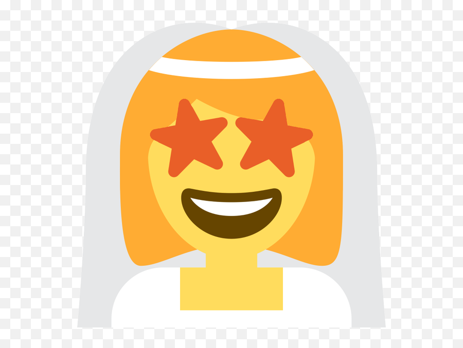 Emoji Face Mashup Bot On Twitter Bride With Veil - Happy,Bridal Emojis And Meanings