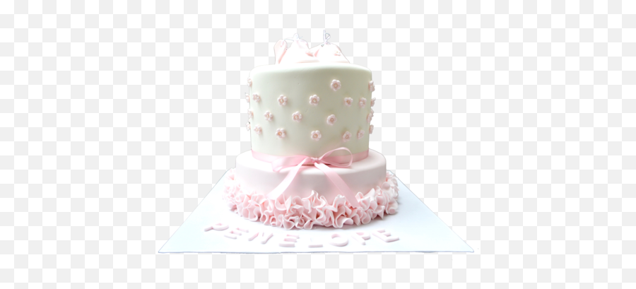 Baptism Blush Cake U2013 Sugar Street Boutique - Cake Decorating Supply Emoji,Girl Emoji Cake