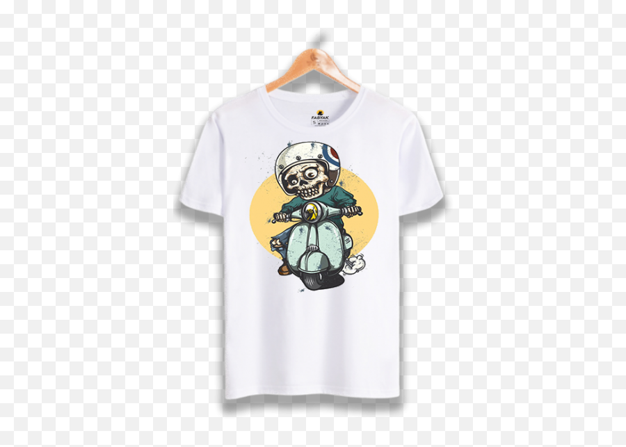 Buy Printed T - Cartoon Tattoo Emoji,Emoticon With Glasses Tshirt