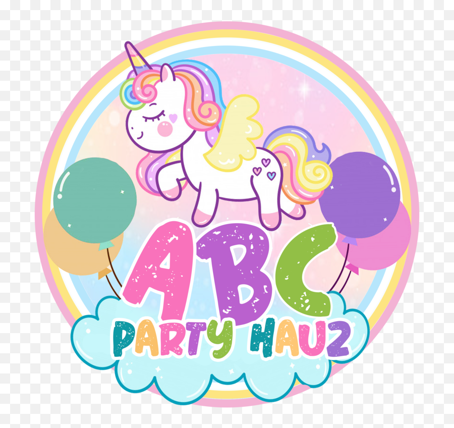 Abc Party Hauz - Unicorn Emoji,Emoji Birthday Favors