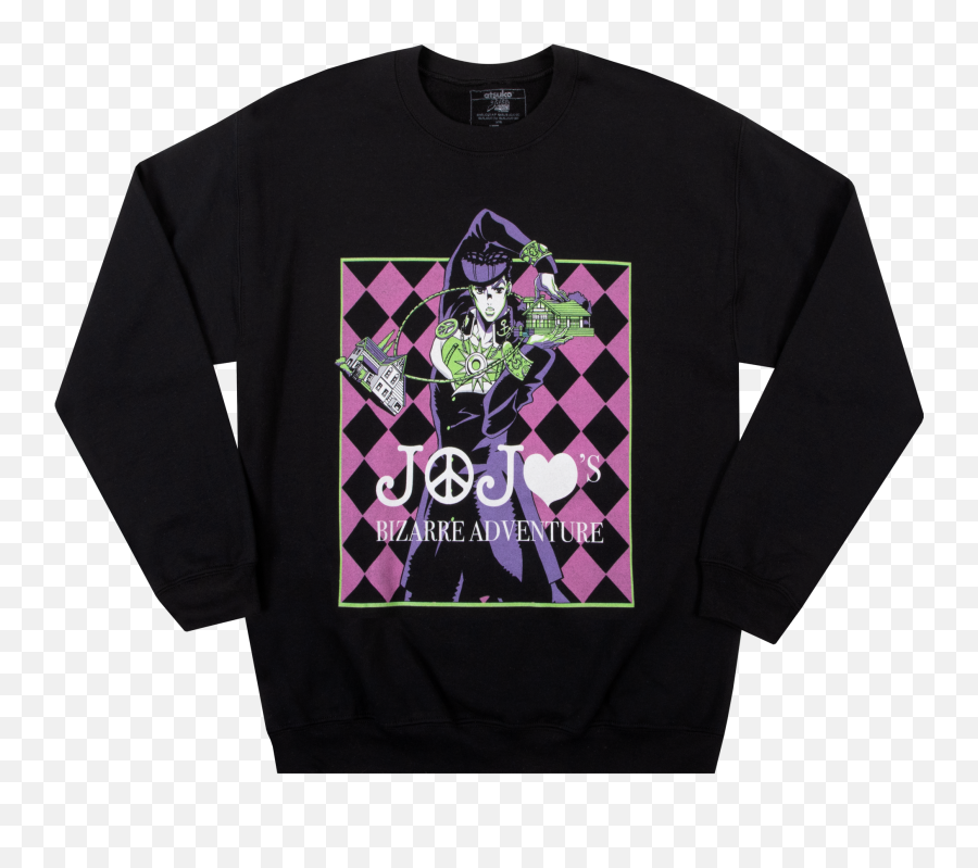 Anime Sweatshirts 100 Officially Licensed Atsuko U2013 Atsuko Emoji,Jojo Emoticon L