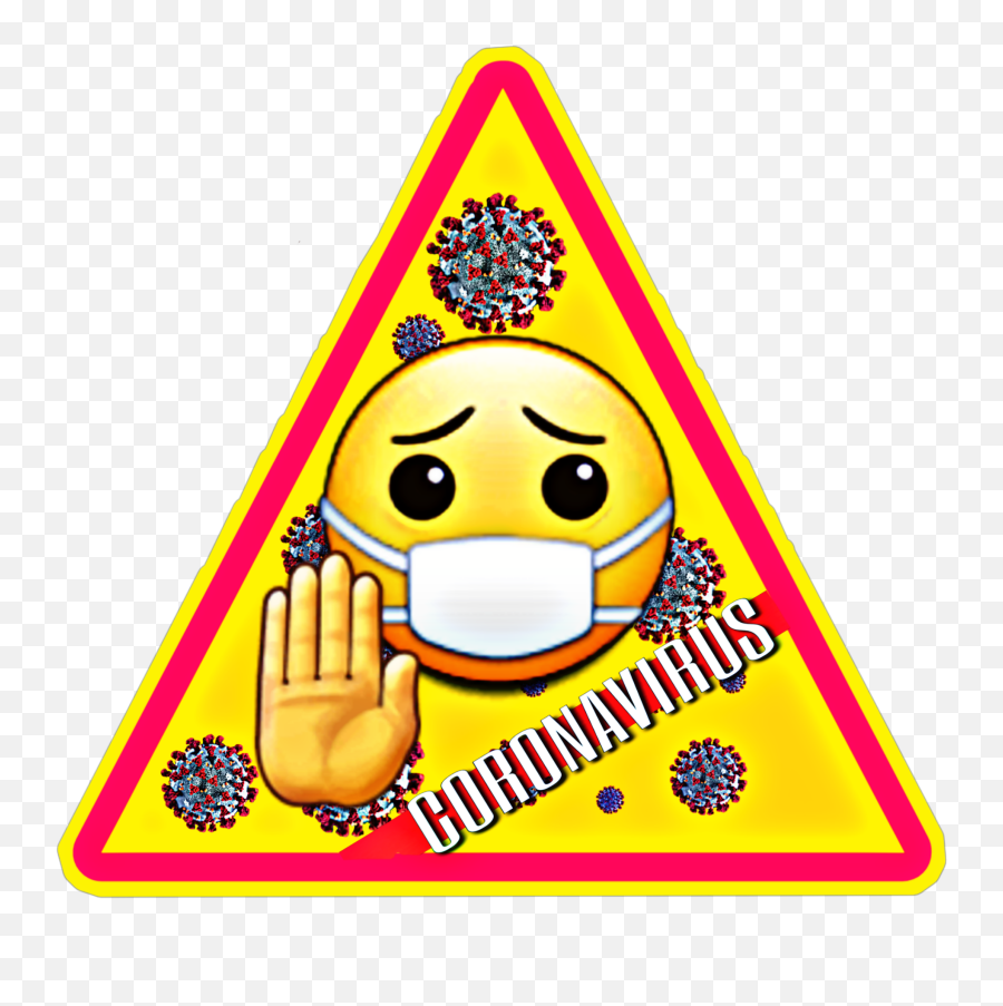 Coronavirus Covid19 Emoji Sticker By Dubrootsgirl - Happy,Attention Emoji