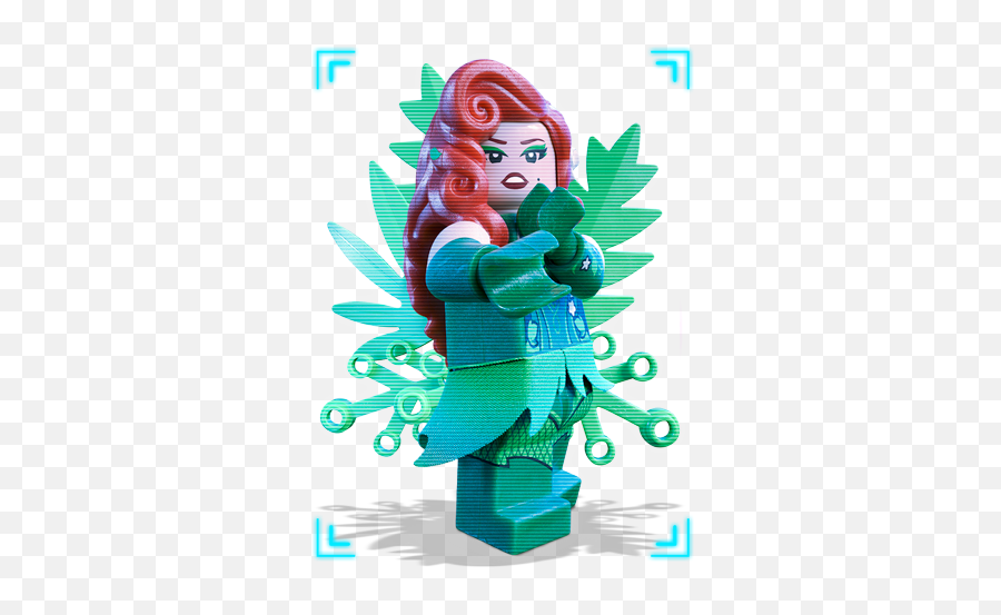 Poison Ivy - Lego Batman Characters Legocom For Kids Emoji,Alien Human Emotions Artist Asylums