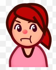 Filephantom Open Emoji 1f64esvg - Wikimedia Commons,Frowning Emoji