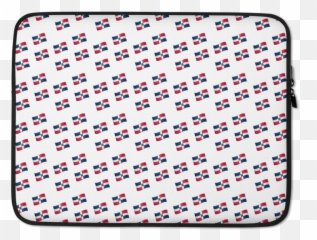 All - Over Emoji República Dominicana Flag Laptop Sleeve,Person With Laptop Emoji