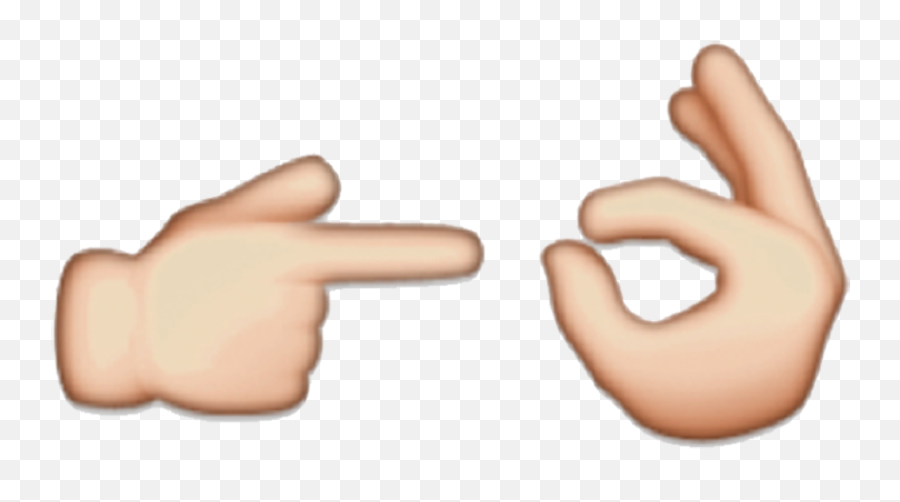 Download Hand Emoji File Hq Png Image - Transparent Background Ok Hand Emoji,Ok Sign Emoji