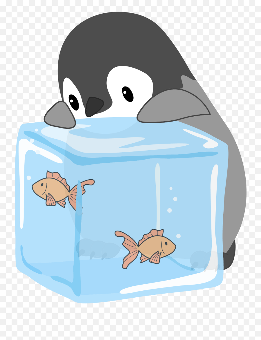 Wall Decals U0026 Murals Penguin Stickers Penguin And Snowflake Emoji,Icecube Emoji