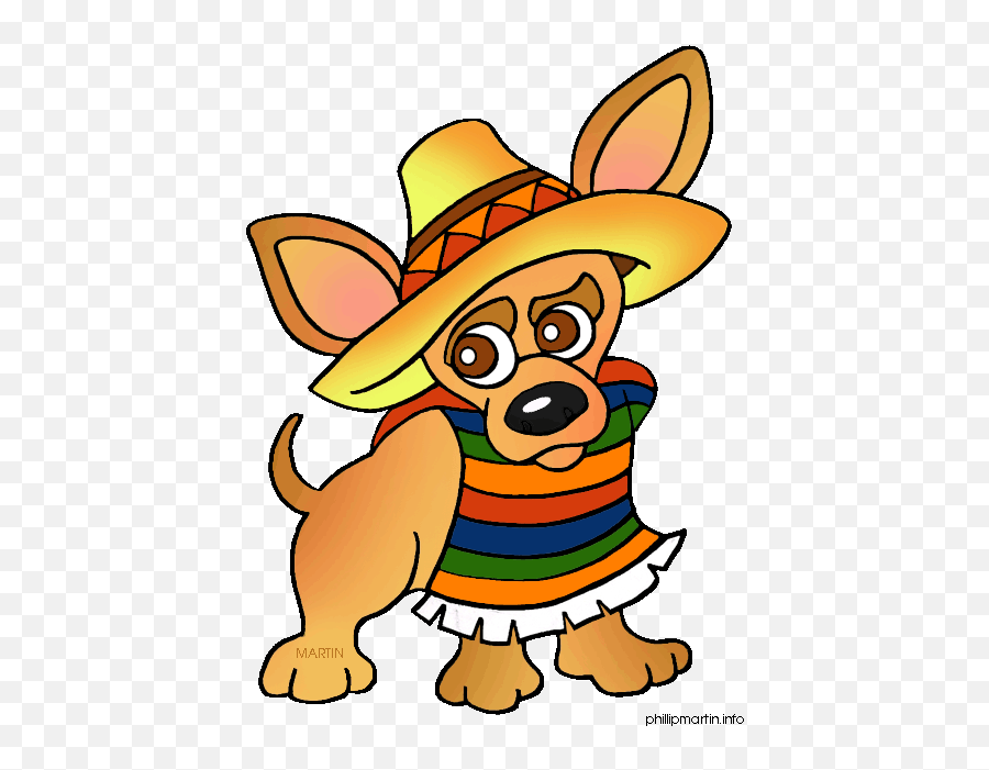 Mexican Clipart Clipart Kid - Clipartix Clipart For A Christmas Chihuahua Emoji,Sombrero Hat Emoji