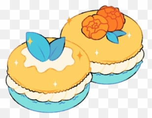 Orange Food Cake Cute Kawaii Sticker - Bake Sale Emoji,Peach Emoji Cake