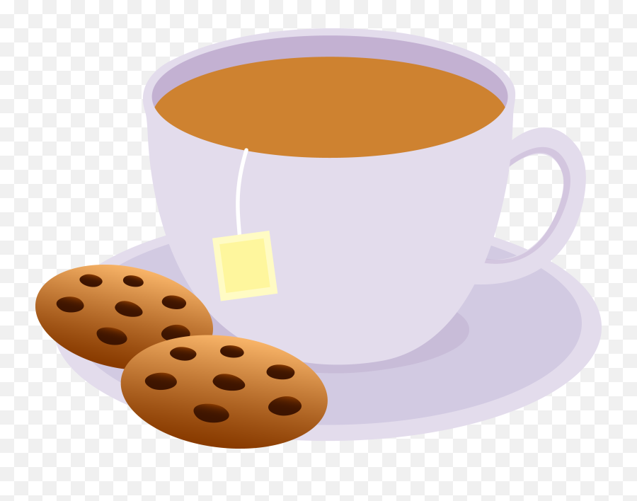 Clipart Cup Tea Biscuit Clipart Cup Tea Biscuit Transparent - Clip Art Cup Of Tea Emoji,Tea Emoji Transparent