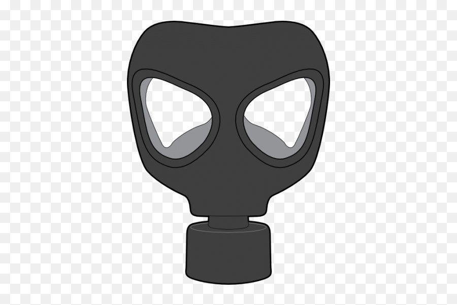 Gas Mask Toxic Icon Png - Clip Art Gas Mask Cartoon Emoji,Gas Mask Emoticon