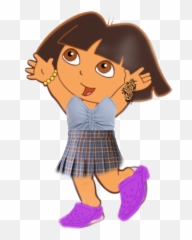 Rocking Dora Sticker By Aaliyah Marker - Girly Emoji,Rocking Out Emoji