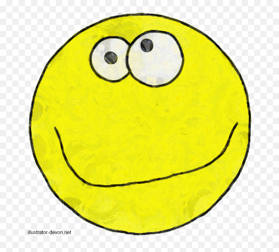 Dorkythorpy Arty Emojis - Happy,Worried Emoticon