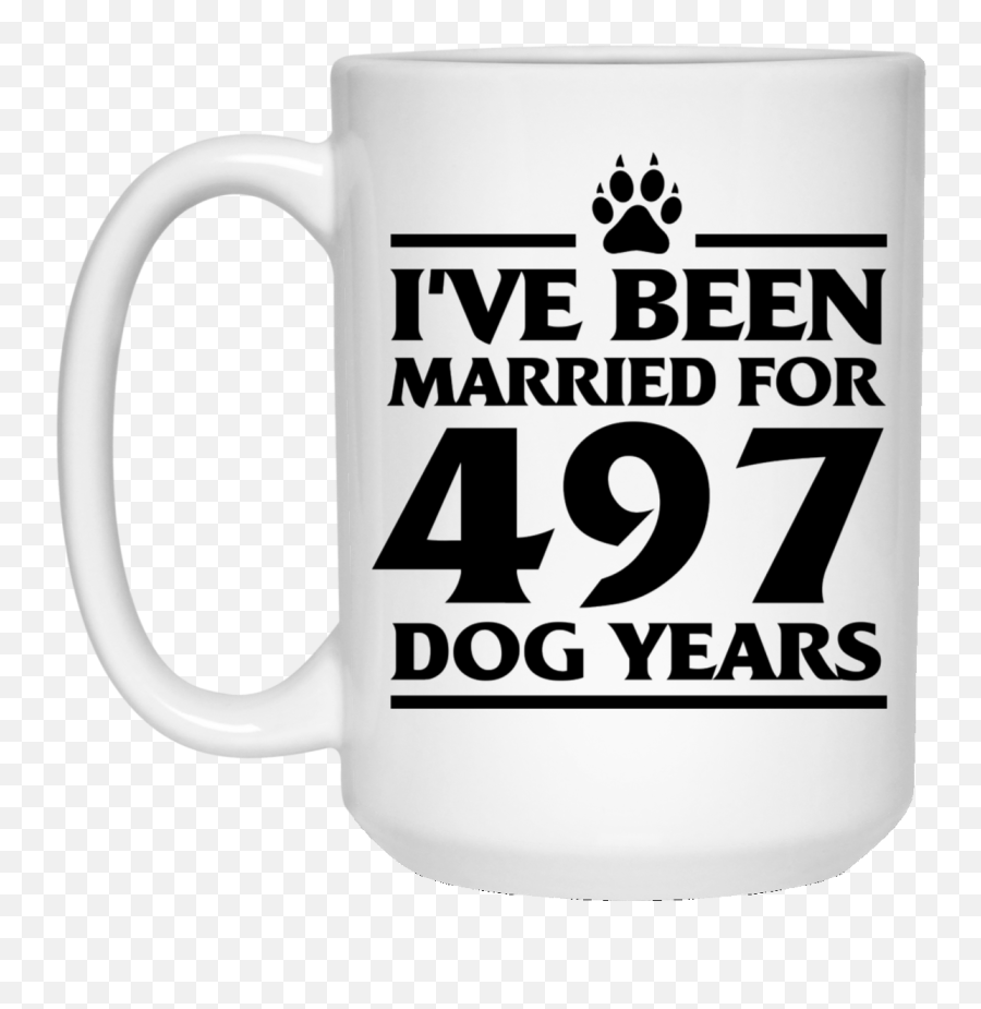 Top 3 71st Anniversary Dog Years Mug Iu0027ve Been Married For - Mug Emoji,Funny Emoji Ideas