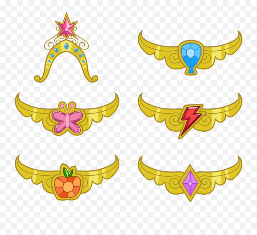 My Little Pony Elements Of Harmony Base As Graphic Elements For Clipart - Mlp Elements Of Harmony Emoji,Mlp Base Emotions