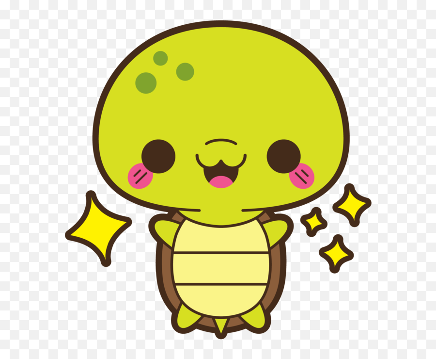 Super Happy Turtle Clipart - Dot Emoji,Turtle Emoticon For Facebook