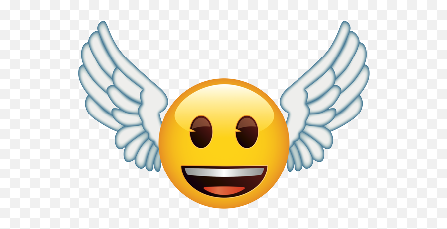Emoji U2013 The Official Brand Face Variant Angel Fitz 0 - Angel Emoji With Wings,Angel Face Emoji