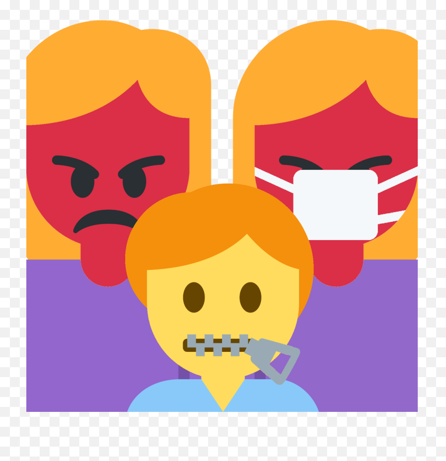 Emoji Face Mashup Bot On Twitter U200du200d Family Woman - For Adult,Pout Emoji
