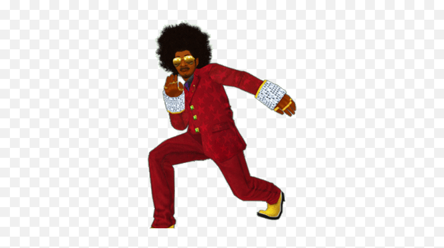 Disco - Afro Ddr Characters Emoji,Big Afros Emoticons