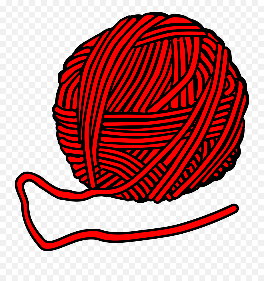 Yarn Wool Knitting And Crocheting - Wool Clip Art Emoji,Knitting Emoji