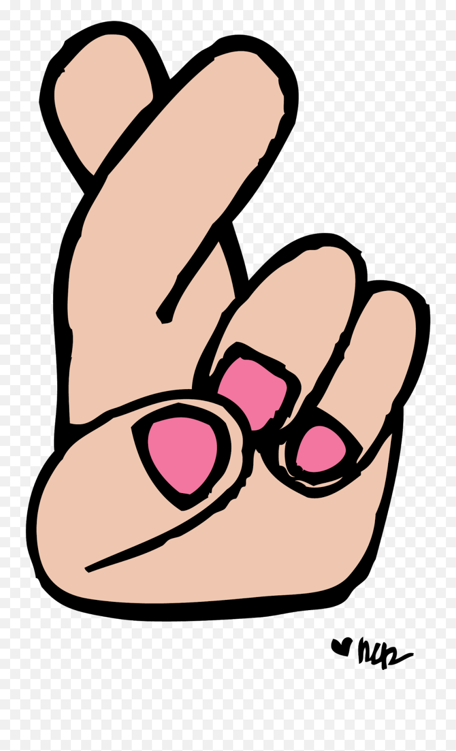 Finger Cliparts Download Free Clip Art - Fingers Crossed Clip Art Emoji,Cross Finger Emoji