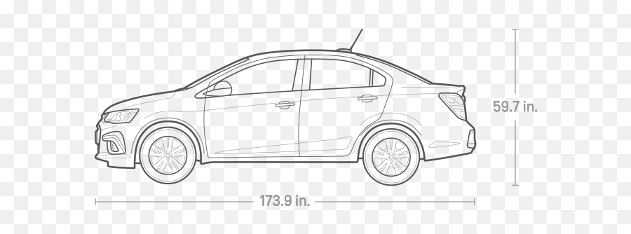 2019 Chevy Sonic Guide - Orange County Inland Empire Los Line Art Emoji,Work Emotion Wheel Center Caps