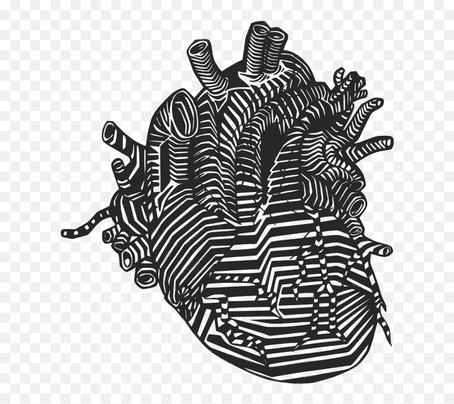Arousal - Everyday Psych Artistic Anatomical Heart Drawing Emoji,Arousal, Emotion, Mood Model